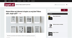 Desktop Screenshot of japti.si